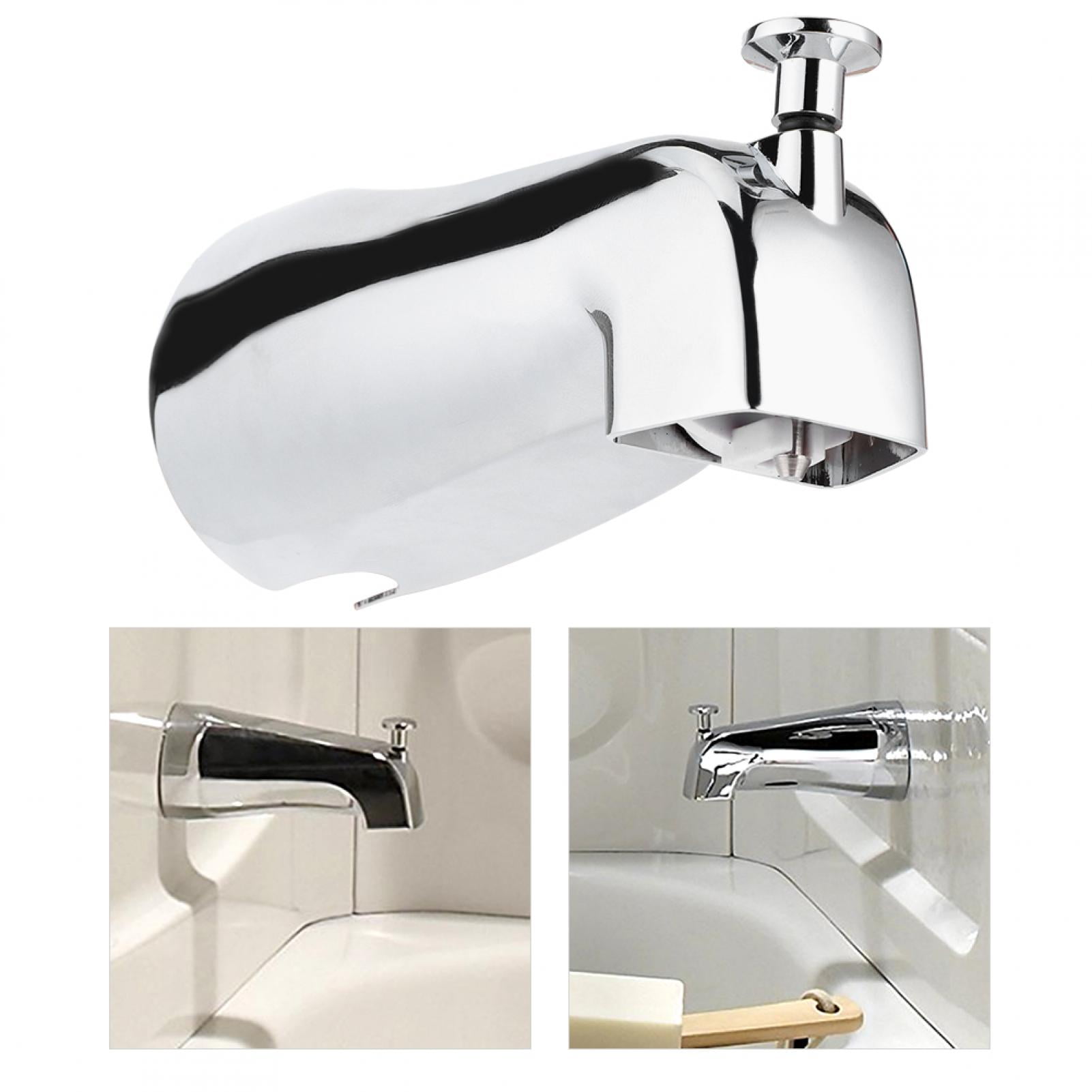 Lyumo Wall Mounted Electroplate Bathtub, No Water Coming From Bathtub Faucet