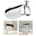 thumbnail image 4 of Bathtub Faucet Zinc Alloy Wall Mounted Bathtub Faucet 5.4" Pull up Diverter for Home Hotel Bathroom, 4 of 8