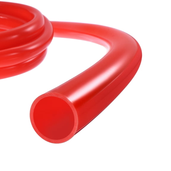 Uxcell Silicone Tubing,1/4inch ID x 3/8inch OD Pure Silicon Tube High Temp Silicone Hose -10 ft Length/Red