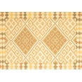 thumbnail image 1 of Ahgly Company Indoor Rectangle Southwestern Brown Country Area Rugs, 8' x 12', 1 of 4
