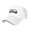 White, variant on Ulm Warhawk Casual Sandwich Baseball Cap Adjustable For Men For Women