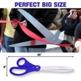 thumbnail image 2 of 63.5 сm Blue Giant Scissors for Ribbon Cutting Ceremony Heavy Duty Giants Ribbon Cutting Scissors for Special Events Inaugurations and Ceremonies, 2 of 8