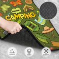 thumbnail image 3 of Honeii Camping 1 Print Car Foot Mat Four-Piece Set - Front & Rear Universal Car Floor Mats for SUVs, Trucks, Sedans, 3 of 7