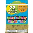 thumbnail image 2 of Unique Industries Latex Pearlized 16.0" Gold Solid Print Birthday Balloons, 72 Count, 2 of 2