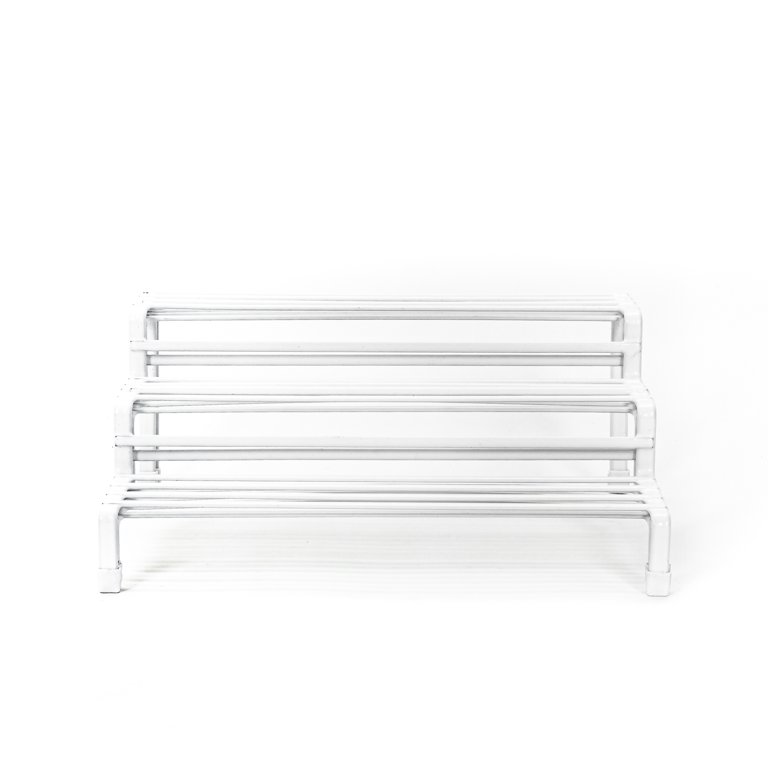 Spice Rack Kitchen Rack For Kitchen Storage Accessories Kitchen Organizer  (Straight, White) (Classic Style, White Elegant) Iron