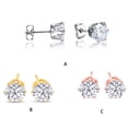 thumbnail image 3 of Pendientes de gota de acero inoxidable Sonducket con cuentas de corazón, 3 of 6