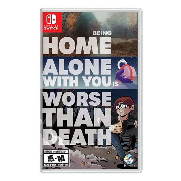 Being Home Alone With You Is Worse Than Death (Limited Run Games) (Ninendo Switch)