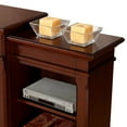 thumbnail image 2 of ProCom FS100T-CBS Ventless Fireplace System 10K BTU Duel Fuel Thermostat Insert and Chocolate Mantel with Shelves, 2 of 5