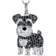 thumbnail image 1 of Collar de Cadenas DogNeck18 1Pza Schnauzer Negro Metal Cadena y Dije, 1 of 4