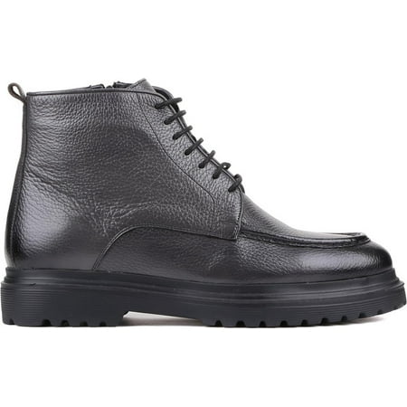

Shoetyle - Gray Leather Zippered Men s Boots 250-604