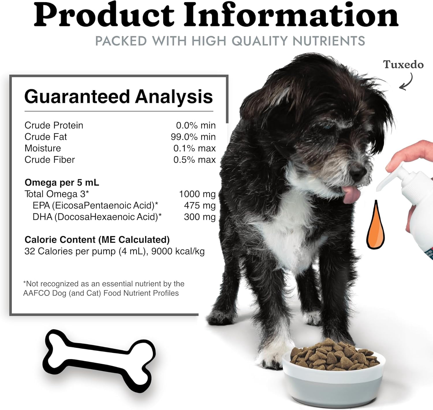 Vital Pet Life Fish Oil for Dogs & Cats for Skin, Coat & Joint Support, Omega 3 Salmon & Pollock Oil, 64 oz