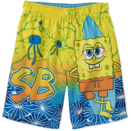 Nickelodeon Baby Boys' Spongebob Swim Tr - Walmart.com