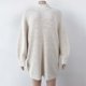 thumbnail image 3 of Gibobby Suéter de cuello alto mujer, Suéter de punto de invierno para mujer, 2023, cuello alto, suéter de invierno para otoño, suéter de manga larga(Beige,CH), 3 of 5