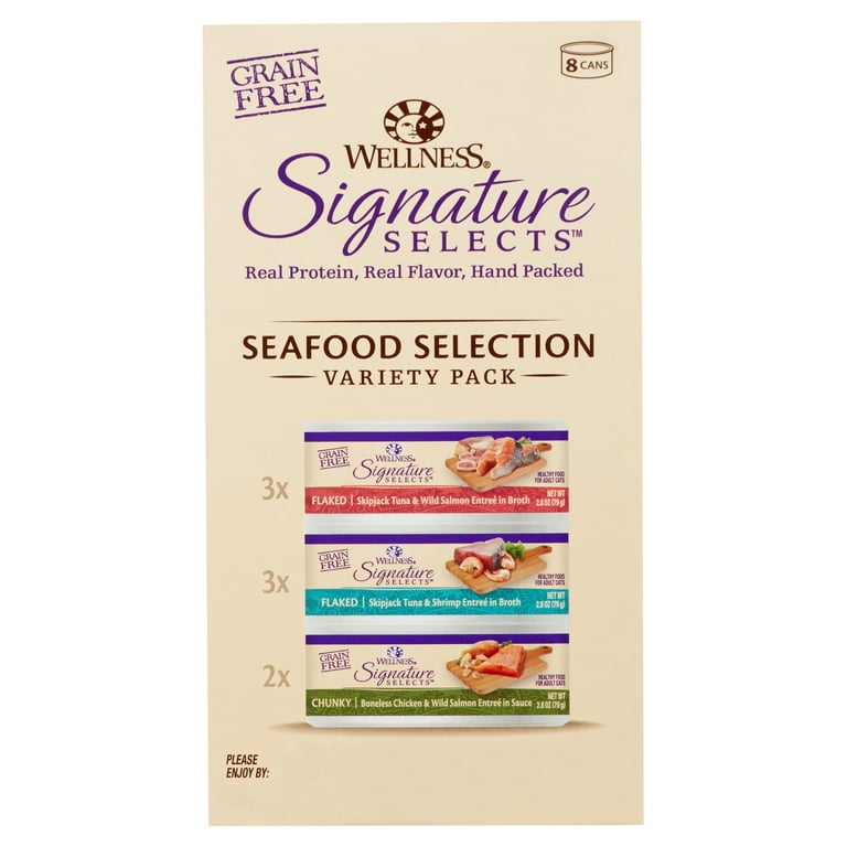 Wellness signature select cat food deals