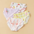 thumbnail image 2 of Yindaity Toddler Girl Panties Girls Potty Trainer Underwear Toddler Girls Briefs(Yellow,8-12 Years), 2 of 5