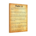 thumbnail image 3 of Scripture Walls Psalm 110 Gold Bible Chapter Canvas Christian Wall Art Ready to Hang, 3 of 12