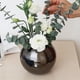 thumbnail image 5 of Jarrón de mesa de acero inoxidable, florero moderno, centro de mesa, regalo de boda para el hogar Negro, 5 of 8