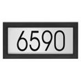 thumbnail image 1 of PRO-DF Rectangular Contemporary Address Plaque, 1 of 7