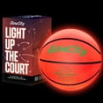 thumbnail image 1 of Baloncesto GlowCity que brilla en la oscuridad para Teen Boy Red, 1 of 9