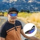thumbnail image 5 of 2 gafas de sol futuristas con forma de pez para ciclismo, estilo extraterrestre, para mujer, para deportes al aire libre, pesca, béisbol, correr, ciclismo, montaña, 5 of 7