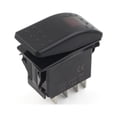 thumbnail image 5 of NS 308-1038 Onan Cummins 308-1038 RV Generator Rocker ABS Start Stop Switch Button Red lens For RV Durable, 5 of 5