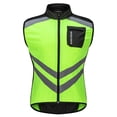 thumbnail image 1 of Men Cycling Vest Foldable Quick Dry Breathable Reflective Sports Safety Bike Vest for Riding Running Jogging Hiking, 1 of 7