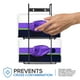 thumbnail image 4 of Dispensador de guantes Stock Your Home, soporte de pared doble de metal negro, 4 of 7