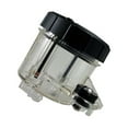 thumbnail image 3 of Motorcycle Black Front Brake Clutch Master Cylinder Fluid Reservoir Oil Tank Cup, 3 of 7