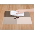 thumbnail image 3 of Unique Bargains Placemats for Kitchen Table Heat Resistant Table Placemats Light Coffee, 3 of 7