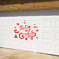 thumbnail image 4 of Pegatinas magnéticas para fiesta de Navidad, pegatinas para frigorífico, pegatinas para puerta de garaje, pegatinas decorativas de PVC para pared, 4 of 5