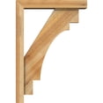 thumbnail image 3 of Ekena Millwork 4"W x 18"D x 26"H Merced Block Rough Sawn Bracket w/ Offset Brace, Western Red Cedar, 3 of 25