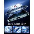 thumbnail image 3 of Protector de pantalla MAGIC JOHN para iPhone 12 Pro Max de 6.7 pulgadas, paquete de 2, 3 of 7