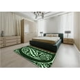 thumbnail image 4 of Ahgly Company Indoor Rectangle Patterned Night Black Area Rugs, 5' x 8', 4 of 6