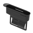 thumbnail image 2 of Organizador genérico para rellenar huecos de asientos, caja de almacenamiento retráctil para accesorios de automoción, para teléfonos y botellas. Negro, 2 of 8