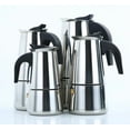 thumbnail image 5 of Stainless Steel Espresso & Moka Coffee Maker Set with Compact Electric Stove – European Sleek Design, 6-Cup Capacity, 110V US Plug, Rust-Resistant, Easy to Clean & Store, Ideal for Home Baristas &, 5 of 5