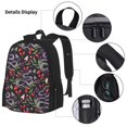 thumbnail image 3 of Balery Snakes And Snake Fruit Mochila escolar 3 en 1 para niños: mochila resistente con lonchera térmica y estuche para lápices. Mochila escolar para niños y niñas., 3 of 7