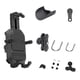thumbnail image 2 of Scienceny Soporte de teléfono para motocicleta, soporte impermeable a prueba de golpes de liberación rápida, accesorios de abrazadera para equipo de Accesorios para motos Tipo de manillar Scienceny VI021473-02B, 2 of 6