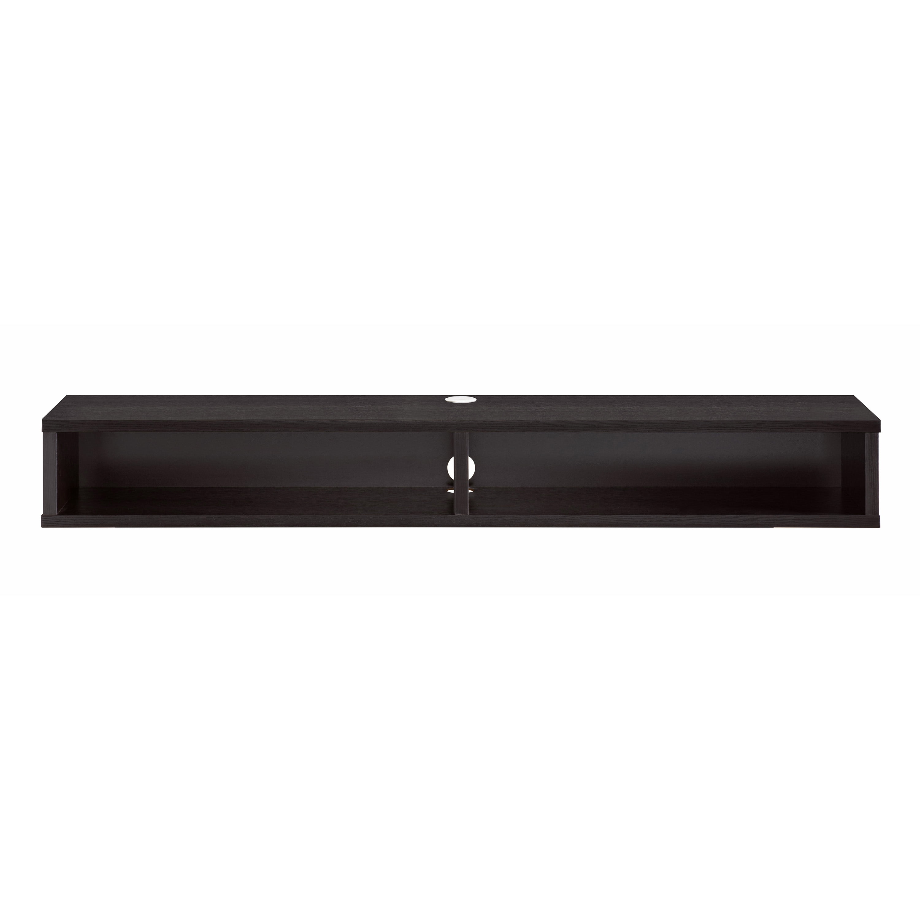 Furniture of America Evaine 2-Shelf TV Stand, 60", Cappuccino