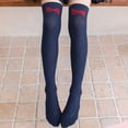 thumbnail image 4 of StSilkitty Over the Knee Socks for Girls Cute Bowknot Lightweight Soft Knit Socks School Uniform Socks Size 3-13, 4 of 5