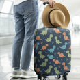 thumbnail image 2 of Colorful Dinosaur Pattern Luggage Cover Fashion Suitcase Cover Baggage Covers Fit 25-28 Inch Luggage (Go Travel), 2 of 5