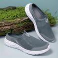 thumbnail image 5 of Men's Casual Sports Shoes, with Hollow Mesh Breathable Design Large Size Ultra-Light Fashionable Half-Loafers, 5 of 9