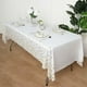 thumbnail image 1 of Mantel de plástico con forma de copo de nieve, mantel de estrella dorada, decoración de mesa de plástico desechable, mantel para fiestas navideñas, rectangular, plegable, portátil, plástico, 1 of 9