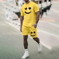 thumbnail image 1 of WILLBEST Pantalones Cortos Deportivos para Hombre, Informales, de Verano, Holgados, Cómodos, Transpirables, para Exteriores, con Camisetas, 1 of 5