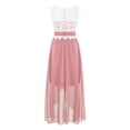 thumbnail image 2 of DPOIS Big Girls Party Dress Lace Chiffon Flower Girls Dress Evening Cocktail Party Dress, 2 of 4