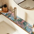 thumbnail image 2 of Yayeee Faucet Mat for Kitchen Sink 30" Diatomite Long Splash Guard Pad, Pink Boat, 2 Pack, 2 of 7