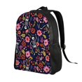 thumbnail image 2 of Disketp Dancing Skeletons Floral Garden Mochila Unisex de Apertura Lateral Completa, Mochila para Laptop para Escuela, Trabajo y Viajes, 2 of 8