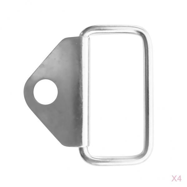 4 Piezas de de Carga Del Que Sujeta El de de material acero Servicio Punto de Anclaje Zulema Herrajes para anillos de amarre