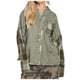 thumbnail image 2 of Puntoco Moda Mujer Bolsillos casuales Impreso Manga larga tops Chaqueta Abrigo a cuadros Puntoco Puntoco-2326, 2 of 9