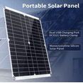 thumbnail image 2 of Panel Solar Portátil BLOOSOM 300w 18v Monocristalino, 2 of 4
