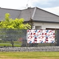 thumbnail image 2 of ZICANCN Banner Yard Signs, Colorful Terrazzo Stone Texture Party Wall Decor for Indoor Outdoor Room, Small Size, 2 of 7